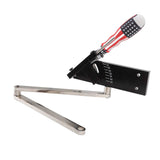 Mower Sharpen Tool Mower Sharpener Bearing Connection Adjustable 4 Adapter Pins for Straight Blade for 2.8 To 5.5in Blades