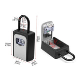 Safe Box With Code Security Secret Stash Car Key Lock Hidden Storage Safety Hide Locker Safes For Home Outdoor Small Cabinet