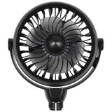 Battery Operated Kitchen Fan with Suction Cup, Capacity Rechargeable Wall Fan, Personal USB Fan with Strong Airflow, 4 Speeds, 3