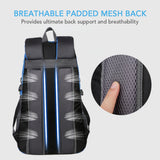 Outdoor Hiking Men Women Lightweight Backpack Camping Cycling Climbing Travelling Water-Resistant Bags