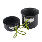 Travel Camping cookware set Ultralight Outdoor tableware set Tourism Equipment For Hiking Picnic camping cookware  army mess kit