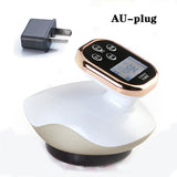 Smart LCD Screen Scraping Instrument Magnetic Therapy Cupping Dehumidify Heating Negative Pressure Suction Heating Cupping Tools