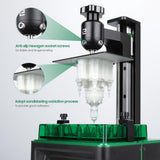 ELEGOO MARS 2 Mono SLA  3D Printer UV Photocuring LCD 3D Printer with 6 inch 2K Monochrome LCD Printing Size 129x80x150mm