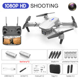 E525 PRO RC Quadcopter Profissional Obstacle Avoidance Drone Dual Camera 1080P 4K Fixed Height Mini Dron Helicopter Toy