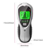 Professional Digital Display Portable Wall Detector Tool 4 In 1 Multifunctional Backlight Wood Wire Measuring Stud Scanner Metal