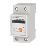 Tuya WiFi Intelligent Metering Energy Meter Singles Phase Meter Mobilephone APP Remotes Viewing Voltage Current Active Power