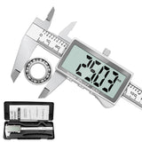 Electronic Caliper Large Screen HD Digital 0-150mm Precise Measurement Carbon Fiber Waterproof Micrometer Measuring Tools