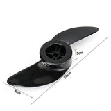 Durable Practical Outboard Motor Stable Fishing Boat Propeller Easy Install Surfing Marine 2 Blades Outdoor For Haibo ET34L