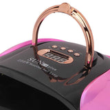 UV Gel Nail Lamp Fast Curing Purple Red 100-240V UV Nail Art Tools Portable Handle for Toe Nails for Salon