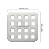 T-095 Stainless Steel Carbon Plate for BBQ Stoves High Temperature Resistant Barbecue Furnace Carbon Bed