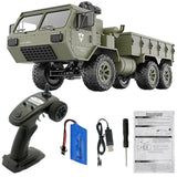 Fayee FY004A 1/16 2.4G 6WD RC Car Proportional Control US Army Military Truck RTR Model Toys Kids Toys Gifts For Boys