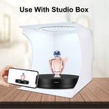 PULUZ Product Display Turntable 360 Degree Electric Rotating Photography Studio Speed Adjustable Rotating Display Stand EU Plug