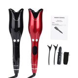 Hair Curler Automatic Curling Iron Electric Ceramic Heating Liquid Crystal Display Rotating Wave Styler Magic Curling Iron Hair