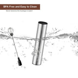 Mini Portable USB Rechargeable Electric Milk Frother Foam Maker Handheld Foamer High Speeds Drink Mixer Frothing Wand for Coffee