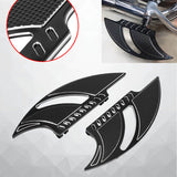 Motorcycle Front Driver Stretche Foot Rests Pedals Floorboards For Harley Touring FL FLD 1986-15