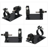 10mm Electric Drill Cutting Seat Stand Hand Drill Cutter Holder with 2 Wrenches for Cutting Polishing Grinding