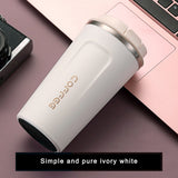 510ml Thermos Flask Coffee Mug Dobble Thickened Big Car Thermos Mug Travel Thermo Cup Thermosmug For Gifts Vacuum Flask
