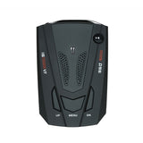 Car Radar Detector English Russian 360 Degree Car 16 Band V7 GPS Speed Police Safe Radar Detector Car Accessries