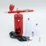 Best Quality New Arrival Chargeable Integrated Mini Airbrush Barber Makeup Air Brush Compressor Wireless High Quality Spray Pen