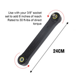Mintiml Universal Extension Wrench Automotive DIY 3/8 Tools for Car Vehicle Auto Replacement Parts Hand Tool Manual Car