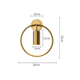 Post Modern LED Luxury Wall Lamp 5W GU10 AC95-260V Ling Room Bedroom Bedside Wall Fixtures Lighting Indoor