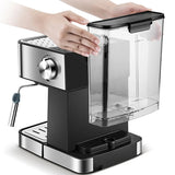 20bar Italian Espresso Machine Coffe Machine Home Semi-automatic Milk Frother with Steam Used To Make Cappuccino Mocha