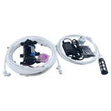 Quite 24V Water Spray Electric Diaphragm Slient Pump Kit Portable Automatic 6M-15M Misting Cooling System For Cooling Irrigation
