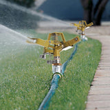 Household Garden Irrigation Sprinklers Rotating Practical Irrigation Sprinkler Adjustable Large Area Coverage Outdoor Supplies