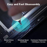 Mini Precision Electric Screwdriver Kit Cordless Power Screwdriver Set Screw Driver Bits for Laptop PC Mobile Phones Repair Tool