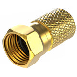 20 Pieces F Connector 7 Mm Screw On Type Coaxial Antenna Cable Coaxial Satellite Cable,BK Systems,Satellite LNB