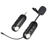 Wireless Microphone Clip-On Collar Tie Microphone Mobile Cell Phone Microphone Mic For Camera Recording