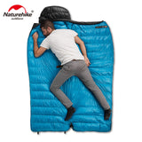 CW400 Envelope Type White Goose Down sleeping bag Winter Warm Sleeping Bags NH18C400-D Naturehik