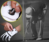 Pack 1 Pcs PGM Golf Gloves Men Left/Right Hand Genuine Lambskin Sheepskin Anti-skid Granules with Ball Marker Golf Glove Men