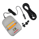 Multifunction  Pump 0~20PSI Inflation W/ 3 Nozzles Inflator LCD Display for