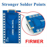 5PCS Pro Mini ATmega32U4 5V/16MHz Module Board with 2 Row Pin Header for Arduino Leonardo