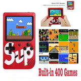 Retro Portable Mini Handheld Video Game Console 8-Bit 3.0 Inch Color LCD Kids Color Game Player Built-in 400 Games
