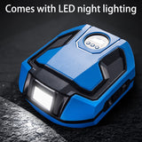 Portable Car Air Compressor Pump Digital Tire Inflator DC 12V LED Light Auto Air Pump Tire Pump for Car Motorcycle