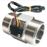 2019 NEW S304 G2" DN50  Hall Turbine Water Flow Meter Sensor 2 inch Flow Sensor