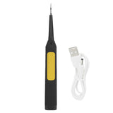 3 Levels Adjustable Ultrasonic Tooth Cleaner Dental Calculus Removal Tool USB Charging Personal Care Appliance