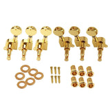 6 Pieces Acoustic Guitar Machine Heads Knobs Guitar Strings Tuning Peg Tuner (3