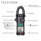 Digital Clamp Meter AC/DC Current Voltage current pliers True RMS Auto Range VFC Capacitance Non Contact Multimeter
