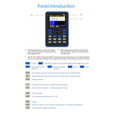 DSO1C15 Oscilloscope Professional Digital Oscilloscope 500MS/s Sampling Rate 110MHz Analog Bandwidth Support Waveform Storage