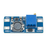 100pcs DC-DC Adjustable Boost Module 2A Boost Plate Step Up Module with MICRO USB 2V-24V to 5V 9V 12V 28V MT3608