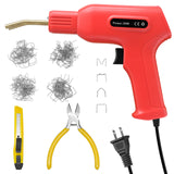 Handy Plastic Welding Gun 50W Welder Garage Tools Hot Staplers Machine PVC Plastic Repairing Machine Car Bumper Repair Gun