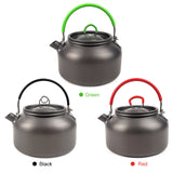 0.8L Outdoor Lightweight Aluminum Teapot Kettle Coffee Pot with Carry Bag for Camping Hiking Backpacking