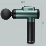 Mini Massage Gun Muscle Massage Relax One-Key Control Electric Body Neck Back Massager Professional Fascia Gun