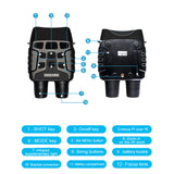 Binocular Night Vision Device High Magnification Binocular Outdoor Night Photography Video Infrared Digital Night Vision Devices
