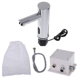 Bathroom Automatic Infrared Sensor Sink Faucet Touchless Basin Water Tap Deck Mounted