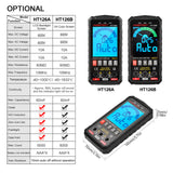 HABOTEST HT126B Smart Digital Multimeter 6000 Counts True RMS Auto-ranging VA Color Screen Electrical Tester Voltmeter Ammeter