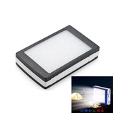 New original Dolidada Auceen Real 20000mAh Solar Power Bank+ LED Camping Light Backup Battery Charger Portable Rechargeable